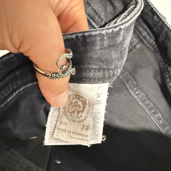 Diesel Size 28 Vintage Women's Black Jeans - Picture 6 of 6